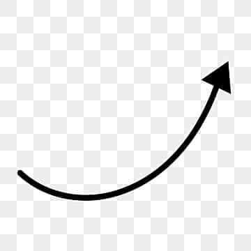 rising arrows rise curve arrow png, Rise, Curve rising arrow clipart transparent png hd