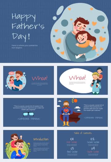 father s day marketing presentation