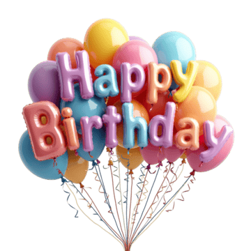 happy birthday balloons colorful with text happy birthday balloons colorful birthday balloons with text happy birthday png, Happy Birthday Balloons, Colorful Birthday Balloons With Text, Happy Birthday PNG Image and Clipart
