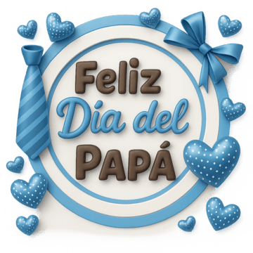 happy fathers day in spain blue striped tie love, Fathers Day, Dad, I Love You PNG Image and Clipart