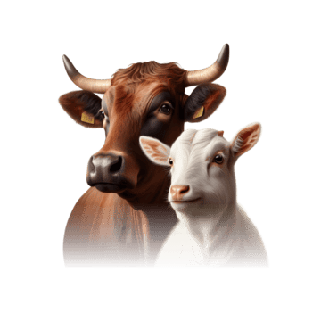 hd photos of eid al adha sacrificial cows and goats without background, Sacrificial Cows And Goats, Cow And Goat Vector, Qurbani Logo PNG Image and Clipart