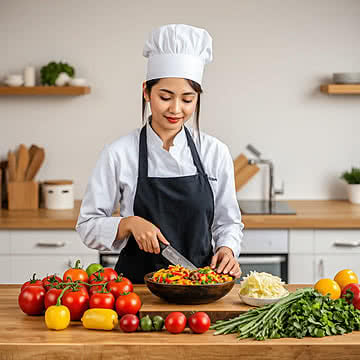 Passion in the Kitchen A Culinary Artist at Work