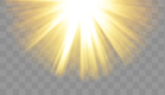 realistic sun rises with sunlight rays isolated on transparent background sun rises realistic sun sunlight rays png, Sun Rises, Realistic Sun, Sunlight Rays PNG and PSD