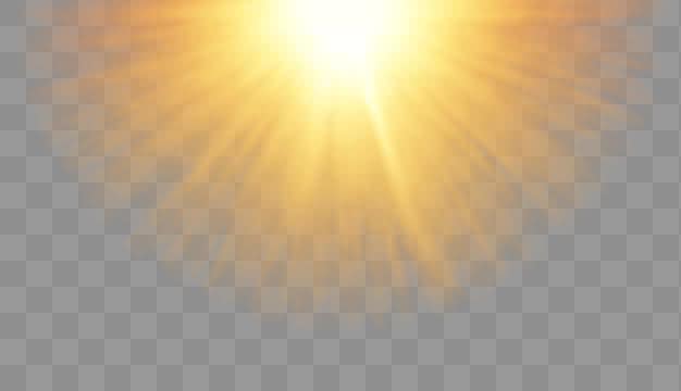 realistic sun rises with sunlight rays isolated on transparent background sun rises realistic sun sunlight rays png, Sun Rises, Realistic Sun, Sunlight Rays PNG and PSD