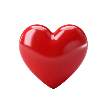 red heart 3d png heart love valentine png, Heart, Love, Valentine PNG Image and Clipart