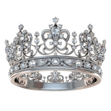 romantic silver colored wedding bridal crystal crown wedding bridal crown png, Wedding, Bridal, Crown PNG Image and Clipart