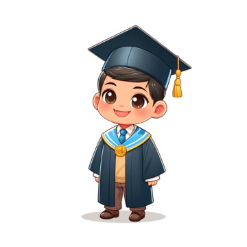 vector cartoon graduation graduation for muslim boys, Graduation Clipart, Cartoon Clipart, Muslim Clipart PNG Image and Clipart